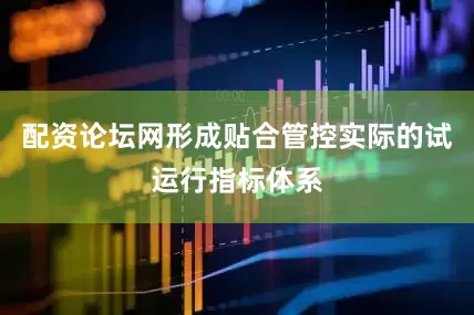 配资论坛网形成贴合管控实际的试运行指标体系